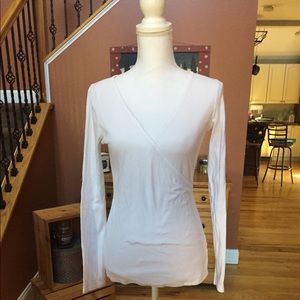 Victoria’s Secret Body Shop- V neck Tee.